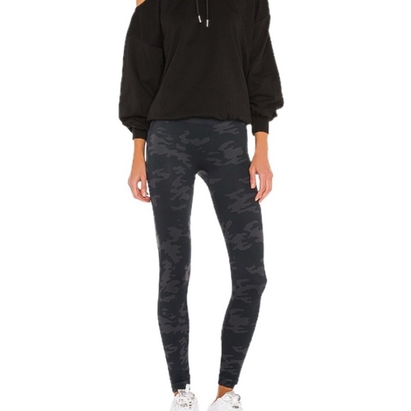 SPANX Pants - Anthropologie look at me now camo grey leggings